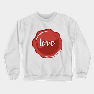 Love wax Seal Crewneck Sweatshirt